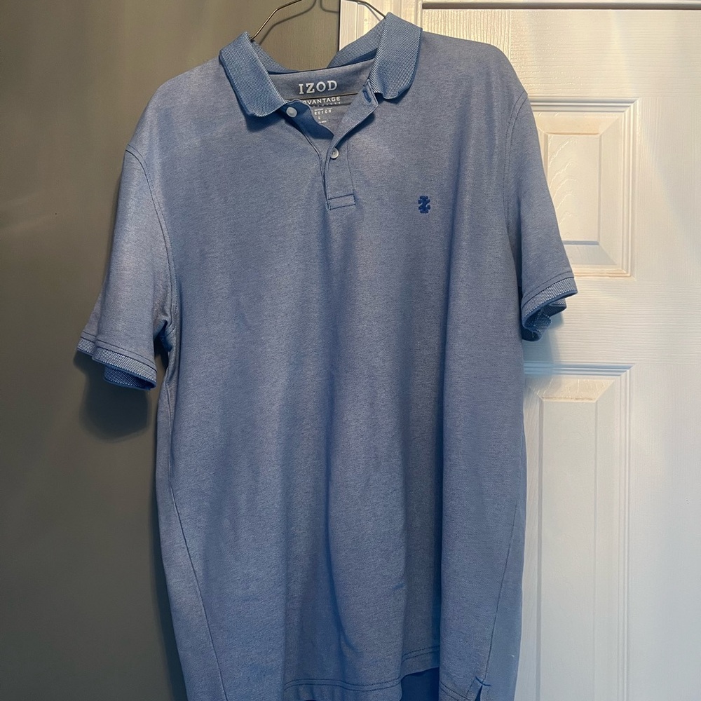 IZOD Men's Blue Polo Shirt
